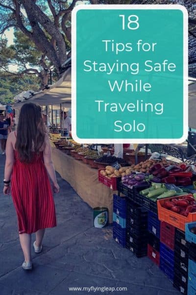 safety tips for solo travel