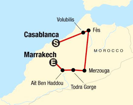 g adventures tour review, g adventures morocco