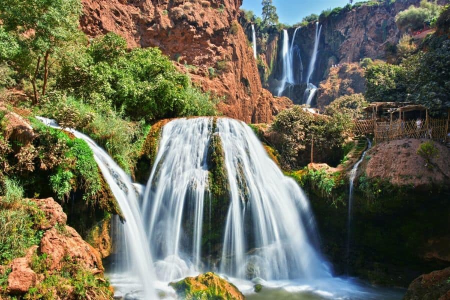 high atlas mountains, ouzoud, ouzoud waterdalls, ouzoud falls, places to visit in morocco, where to visit in morocco, morocco tourist attractions