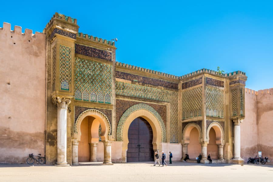 meknes, day trips from fes, fes day trips, bab mansour gate