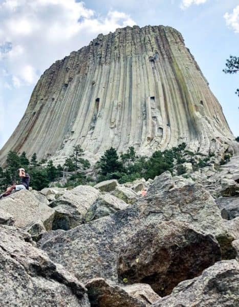 devils tower, devils tower wyoming, close encounters rock, close encounters of the third kind rock, day trips from south dakota