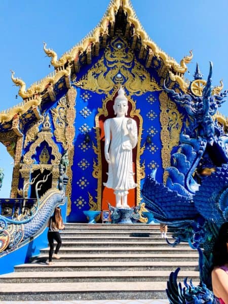 chiang rai temple, things to do in chiang rai, chiang rai temples, blue temple, Tiger Dancing Temple, Wat Rong Suea Ten, chiang mai to chiang rai