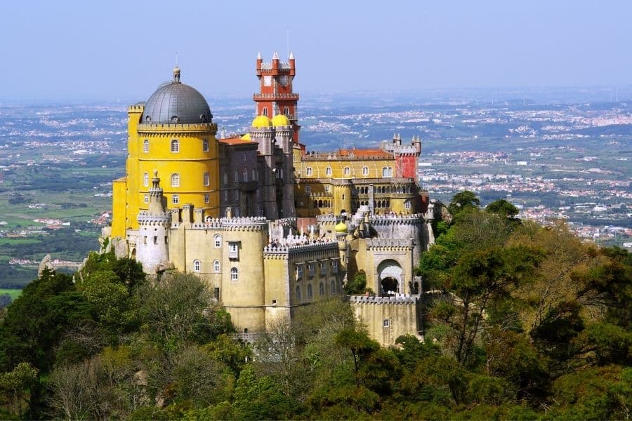 pena palace, sintra castle, sintra palace, sintra, portugal, virtual visits, virtual tours, armchair tourist