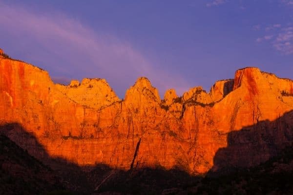 best time to visit zion national park, best time to go to zion national park