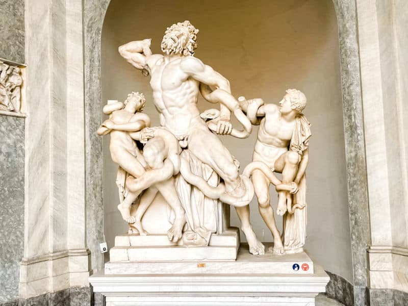 ancient roman statue with his sons, rome in a weekend, itinerary for rome, Rome in a day, 3 days in rome itinerary