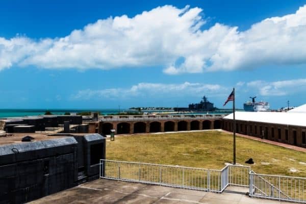 fort zachary taylor courtyard view, key west water activities, places to go in key west