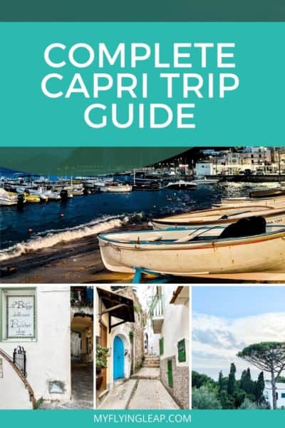 capri trip guide pin, capri restaurants, capri hotels