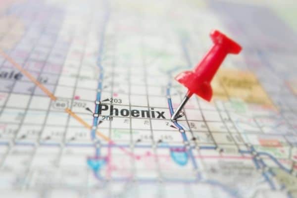 phoenix map, where to stay in scottsdale, where to stay in phoenix