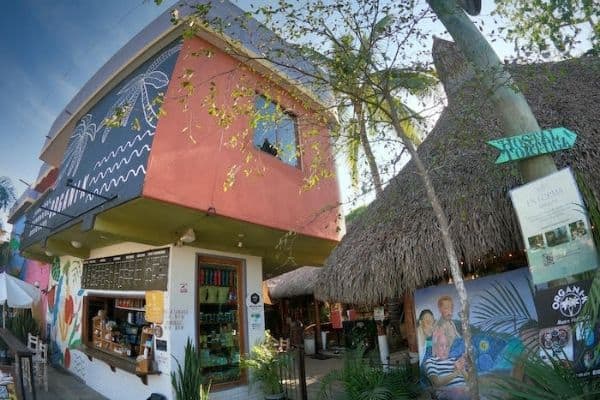 colorful shop in sayulita