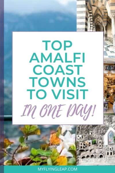 amalfi pin, amalfi coast towns