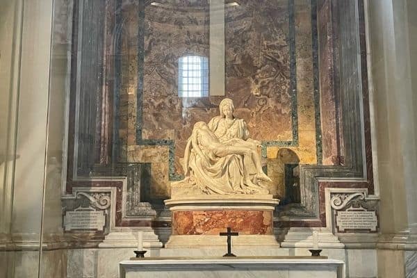 michaelangelo's pieta, tickets to the vatican, vatican guided tour 