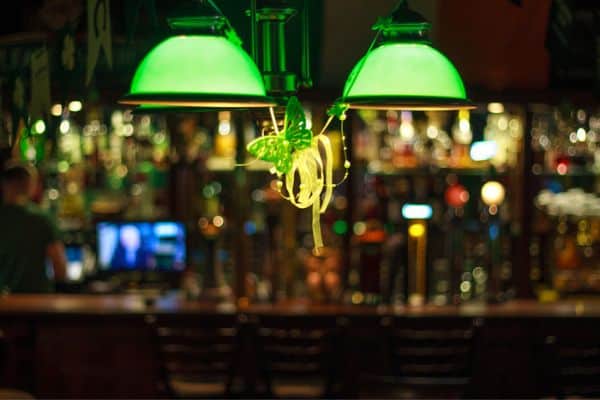 inside of dublin pub, green light, best irish pubs in dublin