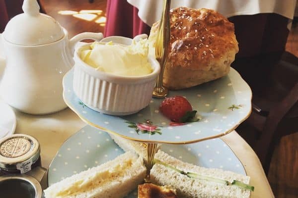day trip to bath from london, high tea ceremony, scones, sandwiches