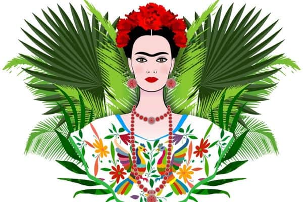 frida kahlo artwork, club in puerto vallarta