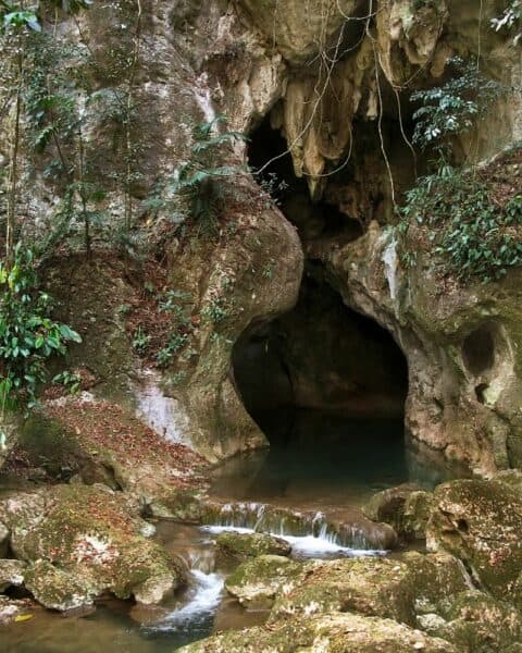 entrance to the atm cave, adventure tours, atm cave tours, belize caves, belize atm