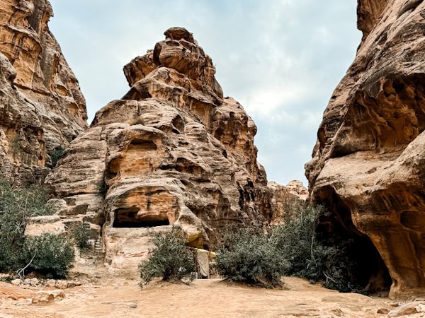 rock arch at Petra